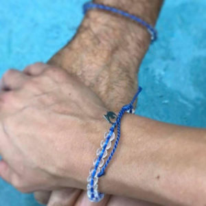 4 Ocean Bracelets - Made from Recycled Ocean Trash. By purchasing this bracelet, you will help remove one pound of trash from the ocean. Join the Movement Today.