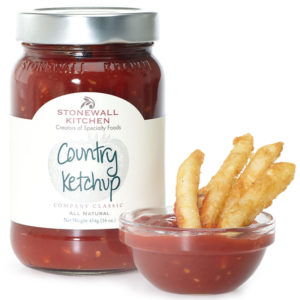 Stonewall Kitchen Country Ketchup - how many times have you wished it just tasted better? Well, now it does. Made with the freshest, ripest tomatoes and a little magic from some select spices, we believe we made what could be the best tasting ketchup available.