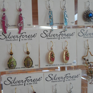 Silver Forest jewelry is enchanting, playful, and full of color and texture. Their jewelry is made using quality materials and lovingly handcrafted in Southern Vermont.